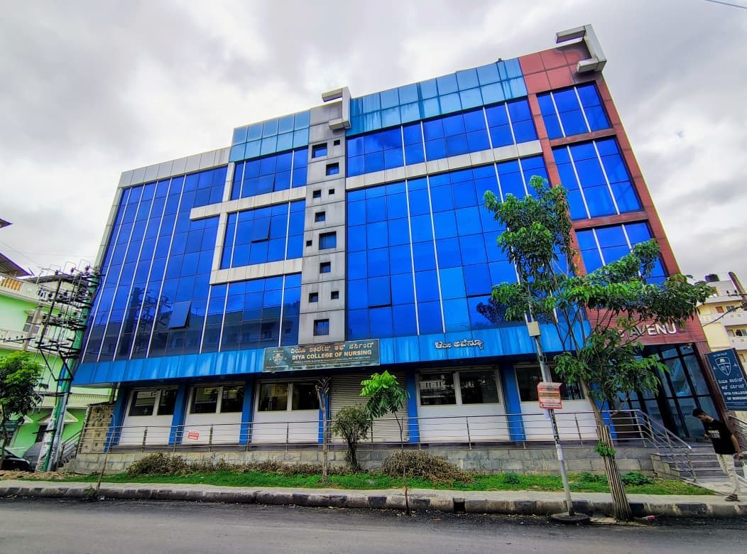 The Diya College of Nursing building at 4S Avenue, Kalkere